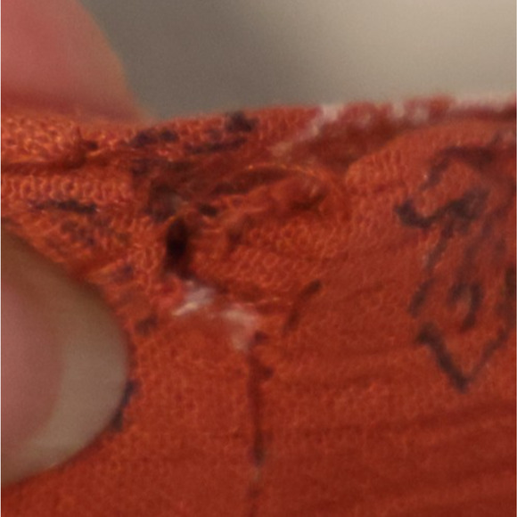 Angie Babydoll Dress Women’s M Boho Crochet Floral Summer Hippie Indie Beachy - Picture 9 of 10